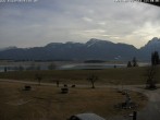 Archiv Foto Webcam Salenberghof: Blick auf Forggensee 11:00