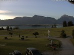 Archiv Foto Webcam Salenberghof: Blick auf Forggensee 05:00