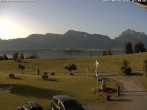 Archiv Foto Webcam Salenberghof: Blick auf Forggensee 06:00