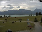 Archiv Foto Webcam Salenberghof: Blick auf Forggensee 13:00
