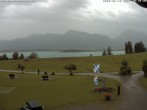 Archiv Foto Webcam Salenberghof: Blick auf Forggensee 19:00