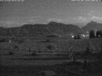 Archiv Foto Webcam Salenberghof: Blick auf Forggensee 23:00