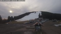 Archiv Foto Webcam Seibelseckle: Rasthütte und Blick auf die Piste 07:00