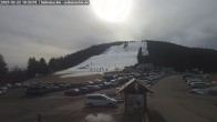 Archiv Foto Webcam Seibelseckle: Rasthütte und Blick auf die Piste 09:00