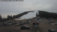 Archiv Foto Webcam Seibelseckle: Rasthütte und Blick auf die Piste 11:00