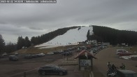 Archiv Foto Webcam Seibelseckle: Rasthütte und Blick auf die Piste 13:00