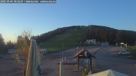Archiv Foto Webcam Seibelseckle: Rasthütte und Blick auf die Piste 05:00