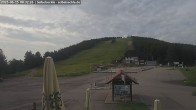 Archiv Foto Webcam Seibelseckle: Rasthütte und Blick auf die Piste 07:00