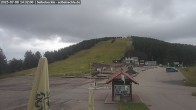 Archiv Foto Webcam Seibelseckle: Rasthütte und Blick auf die Piste 13:00
