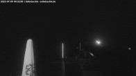 Archiv Foto Webcam Seibelseckle: Rasthütte und Blick auf die Piste 23:00
