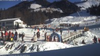 Archived image Webcam Schwarzsee - Stalden slope 13:00