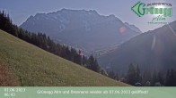 Archiv Foto Webcam Hochkönig Dienten: Grünegg Alm 00:00