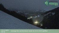 Archiv Foto Webcam Hochkönig Dienten: Grünegg Alm 23:00