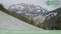 Archiv Foto Webcam Hochkönig Dienten: Grünegg Alm 11:00