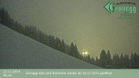 Archiv Foto Webcam Hochkönig Dienten: Grünegg Alm 03:00