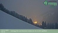 Archiv Foto Webcam Hochkönig Dienten: Grünegg Alm 05:00