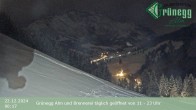 Archived image Webcam Grünegg Alm in Dienten 23:00