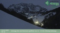 Archived image Webcam Grünegg Alm in Dienten 03:00