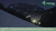 Archived image Webcam Grünegg Alm in Dienten 01:00