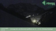 Archiv Foto Webcam Hochkönig Dienten: Grünegg Alm 01:00