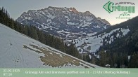 Archiv Foto Webcam Hochkönig Dienten: Grünegg Alm 06:00