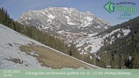 Archiv Foto Webcam Hochkönig Dienten: Grünegg Alm 13:00