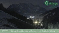 Archiv Foto Webcam Hochkönig Dienten: Grünegg Alm 19:00