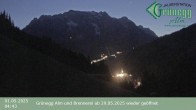 Archived image Webcam Grünegg Alm in Dienten 03:00