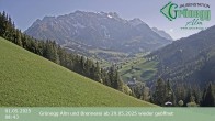 Archived image Webcam Grünegg Alm in Dienten 07:00