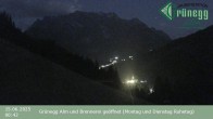 Archiv Foto Webcam Hochkönig Dienten: Grünegg Alm 23:00