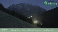 Archiv Foto Webcam Hochkönig Dienten: Grünegg Alm 01:00