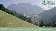 Archiv Foto Webcam Hochkönig Dienten: Grünegg Alm 07:00