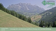 Archiv Foto Webcam Hochkönig Dienten: Grünegg Alm 09:00