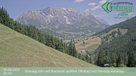 Archiv Foto Webcam Hochkönig Dienten: Grünegg Alm 11:00