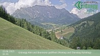 Archiv Foto Webcam Hochkönig Dienten: Grünegg Alm 15:00