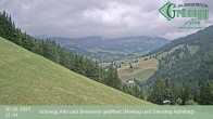 Archived image Webcam Grünegg Alm in Dienten 11:00