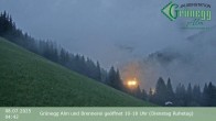 Archived image Webcam Grünegg Alm in Dienten 03:00