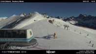 Archived image Webcam Top Station Col de Valvacin 13:00