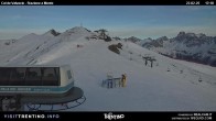 Archived image Webcam Top Station Col de Valvacin 17:00