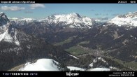 Archived image Webcam Top Station Buffaure - Vigo di Fassa 09:00