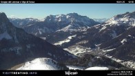 Archiv Foto Webcam Bergstation Buffaure - Vigo di Fassa 11:00