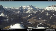 Archiv Foto Webcam Bergstation Buffaure - Vigo di Fassa 09:00