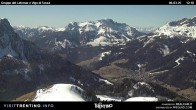 Archiv Foto Webcam Bergstation Buffaure - Vigo di Fassa 11:00