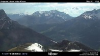 Archiv Foto Webcam Bergstation Buffaure - Vigo di Fassa 17:00