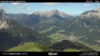 Archiv Foto Webcam Bergstation Buffaure - Vigo di Fassa 09:00