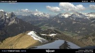 Archived image Webcam Fassatal - Buffaure (Vigo di Fassa) 09:00