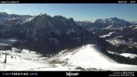 Archiv Foto Webcam Fassatal - Col de Valvacin 11:00