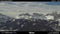 Archived image Webcam Buffaure - panorama view of Catinaccio 11:00