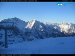 Archived image Webcam Monterosa - panoramic view from the &#34;Sarezza pass&#34; 02:00