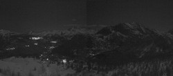 Archiv Foto Webcam Claviere: Colle Bercia 01:00